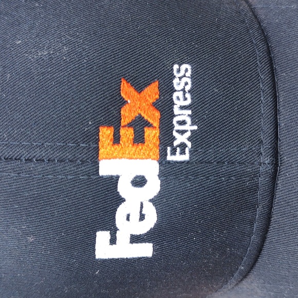 FedEx Express Hat Adjustable Cap FedEx Cap Dark Navy - Picture 5 of 11